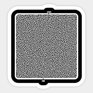 The Great Maze Sticker